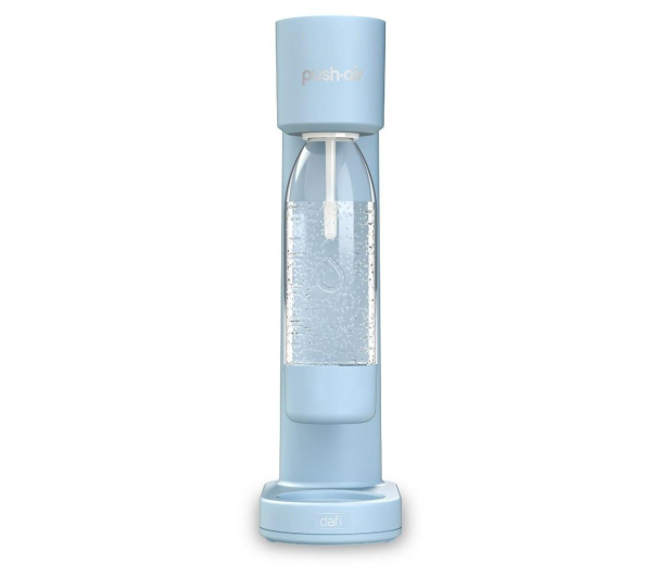 Dafi PUSHAIR SATURATOR Z NABOJEM CO2 + BUTELKA 0,7  - LAZUROWY - 1484382 - zdjęcie 4